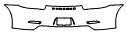 Rear Bumper Kit pattern for the 2013 Porsche 911