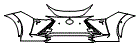 Bumper Kit pattern for the 2026 Lexus RZ