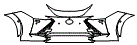 Bumper Kit pattern for the 2026 Lexus RZ