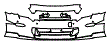 Bumper Kit pattern for the 2024 Nissan GT-R