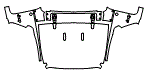 Full Hood and Fender Kit pattern for the 2026 Jeep Wrangler