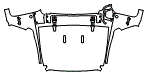 Full Hood and Fender Kit pattern for the 2025 Jeep Wrangler 4xe