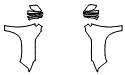 Full Fender and Mirror Kit pattern for the 2016 Lexus LX