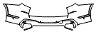 Rear Bumper Kit pattern for the 2026 BMW ALPINA XB7