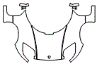 Full Hood, Fender and Mirror Kit pattern for the 2006 Koenigsegg CCR