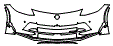 Bumper Kit pattern for the 2024 Nissan Z