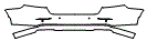 Rear Bumper Kit pattern for the 2026 Honda Accord Hybrid