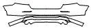 Rear Bumper Kit pattern for the 2026 Honda Accord