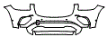 Bumper Kit pattern for the 2026 Mercedes Benz GLS SUV