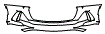 Bumper Kit pattern for the 2023 Aston Martin DBS 770 Ultimate