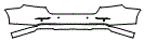 Rear Bumper Kit pattern for the 2026 Honda Accord Hybrid