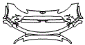 Bumper Kit pattern for the 2023 Aston Martin DBX