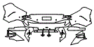 Rear Bumper Kit pattern for the 2023 Aston Martin DBX