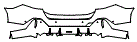 Rear Bumper Kit pattern for the 2024 BMW i5