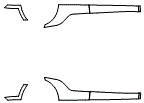 Rocker Panel Kit pattern for the 2020 Tesla Model Y