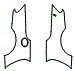 Rear Fender Kit pattern for the 2011 Mercedes Benz SL65