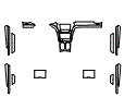 Display Screen and Interior Kit pattern for the 2023 Lamborghini Urus