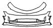 Bumper Kit pattern for the 2024 Chevrolet Camaro