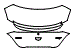 Trunk Lid Kit pattern for the 2026 Cadillac CT4