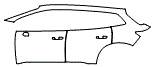 Rear Fender and Door Kit pattern for the 2026 Honda Prologue