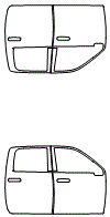 Door Kit pattern for the 2026 RAM 2500