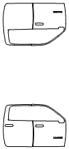 Door Kit pattern for the 2026 RAM 2500