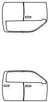 Door Kit pattern for the 2026 RAM 2500