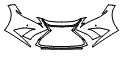 Bumper Kit pattern for the 2025 Lexus ES