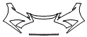Bumper Kit pattern for the 2025 Lexus ES