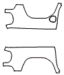 Outer Bed Panel Kit pattern for the 2026 GMC Canyon