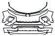 Bumper Kit pattern for the 2027 Chevrolet Traverse
