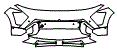 Bumper Kit pattern for the 2027 Hyundai Kona (US)