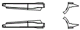 Rocker Panel Kit pattern for the 2027 Hyundai Kona (Canada)