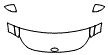 Hood, Fender and Mirror Kit pattern for the 2027 Hyundai Kona (US)