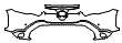 Bumper Kit pattern for the 2023 Toyota Corolla Cross
