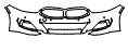 Bumper Kit pattern for the 2026 BMW 8 Series