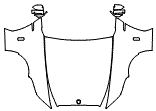 Full Hood, Fender and Mirror Kit pattern for the 2027 Rolls Royce Spectre