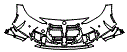 Bumper Kit pattern for the 2023 BMW 3 Series