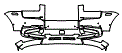 Bumper Kit pattern for the 2023 Rolls Royce Cullinan
