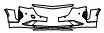 Bumper Kit pattern for the 2026 Cadillac CT4