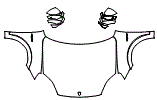 Full Hood, Fender and Mirror Kit pattern for the 2026 Porsche Cayenne