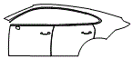 Door and Rear Fender Kit pattern for the 2026 Porsche Cayenne