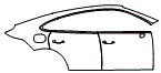 Door and Rear Fender Kit pattern for the 2026 Porsche Cayenne
