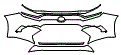 Bumper Kit pattern for the 2026 Toyota Grand Highlander
