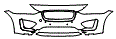 Bumper Kit pattern for the 2020 Jaguar XE