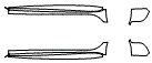 Rocker Panel Kit pattern for the 2020 Jaguar XE