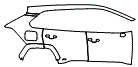 Door and Rear Fender Kit pattern for the 2024 Toyota RAV4 Prime