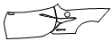 Door and Rear Fender Kit pattern for the 2027 Chevrolet Corvette