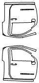 Door and A-Pillar Kit pattern for the 2026 GMC Sierra HD