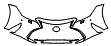 Bumper Kit pattern for the 2023 Lexus IS